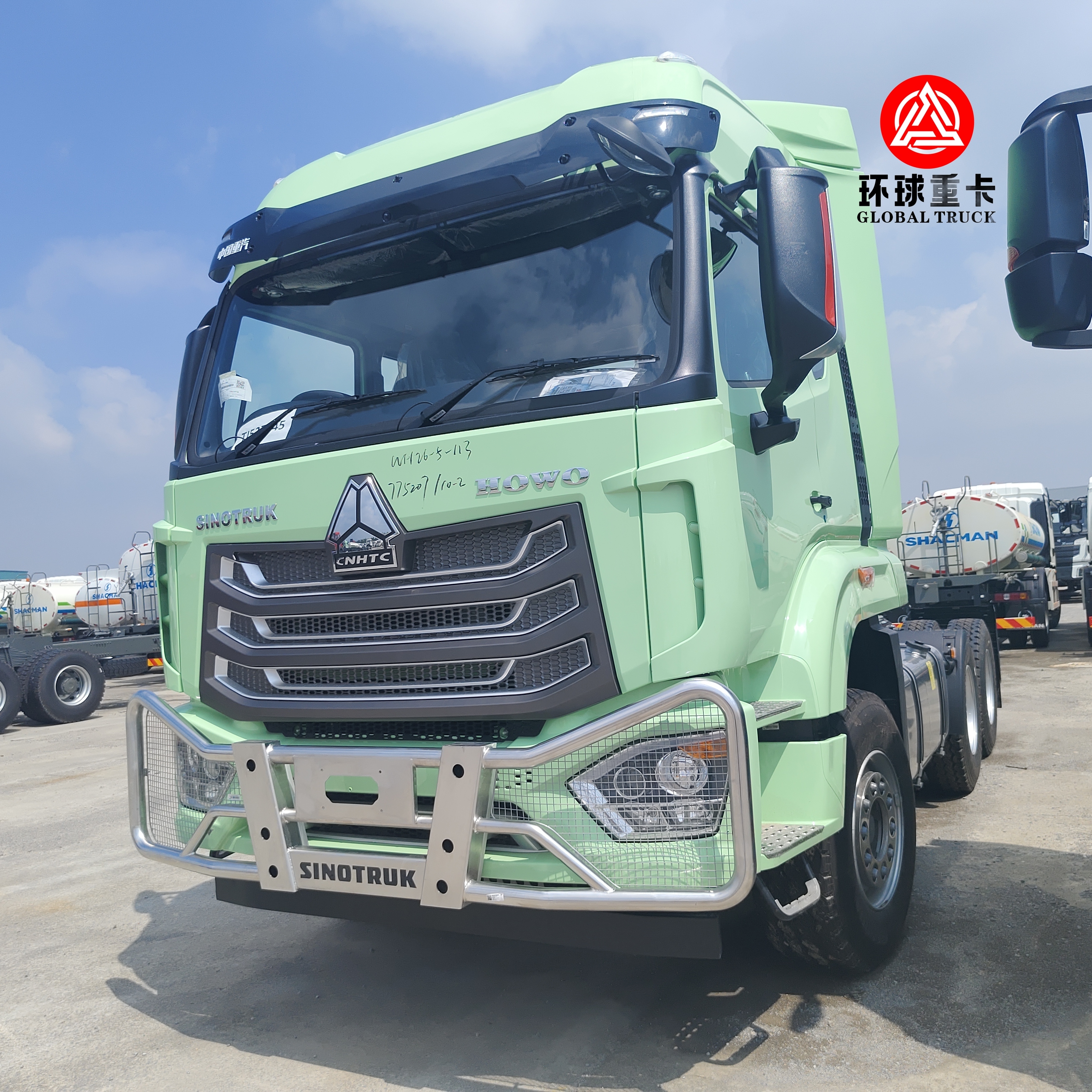 Новый Sinotruk HOWO NX 430HP 6x4 Двигательная система Тяжелый тягач Грузовик Главный двигатель для транспортировки контейнеров и грузов