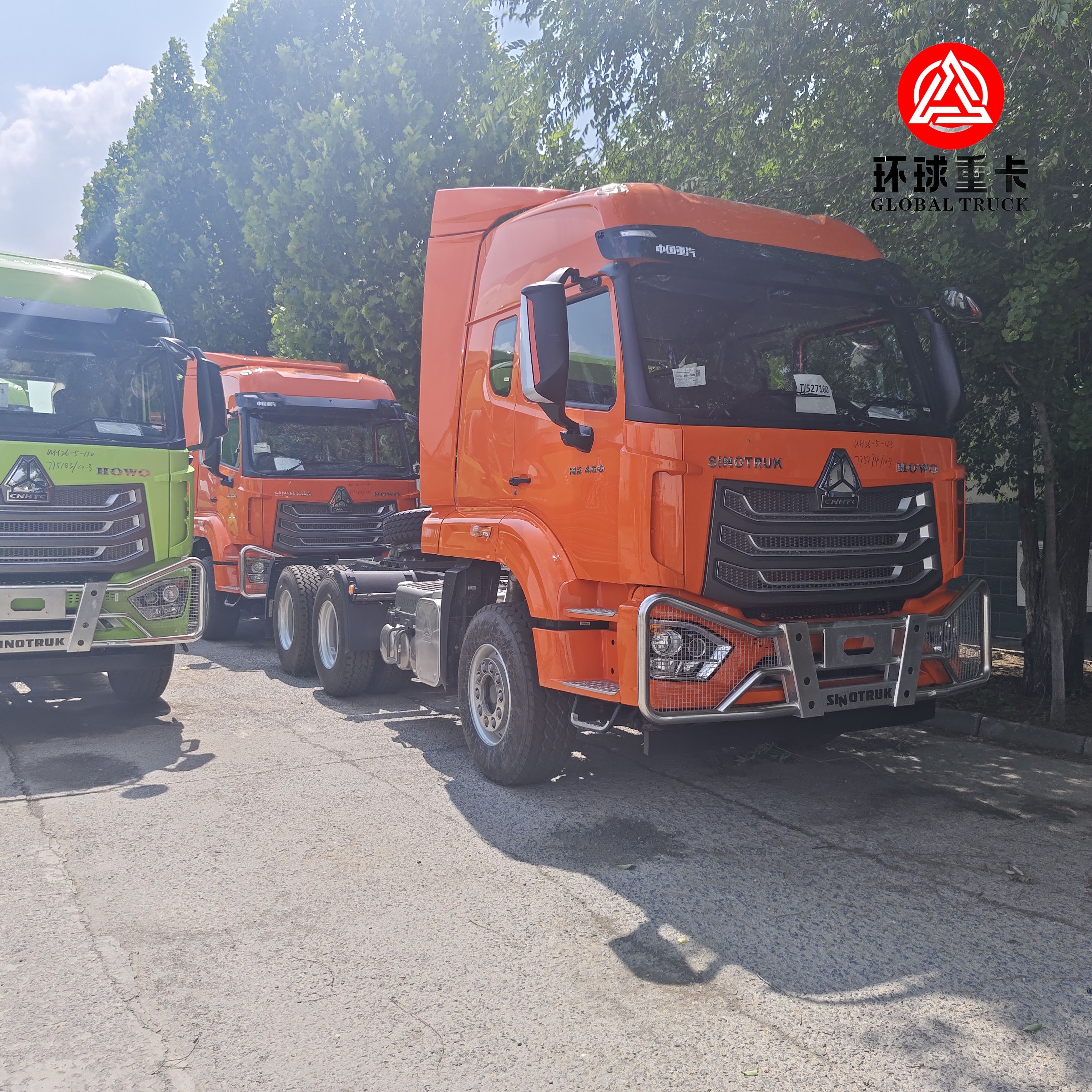 Новый Sinotruk HOWO NX 400HP 6x4 тяжелый тягач грузовик главный двигатель для международного грузового транспорта
