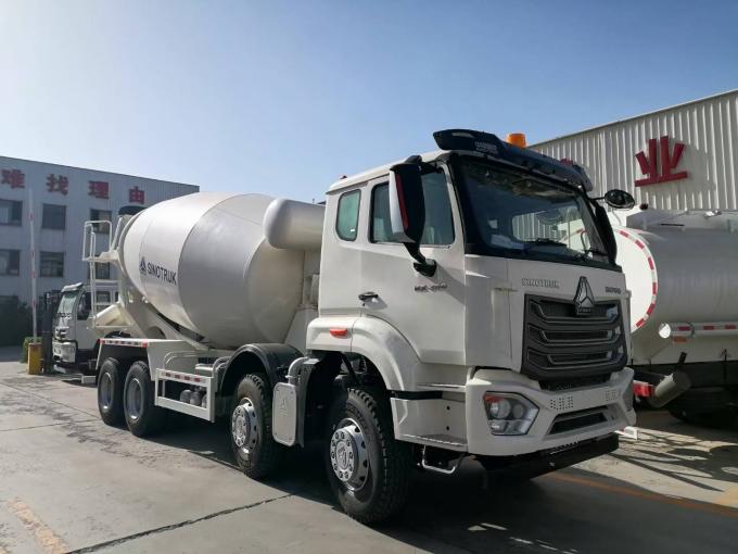 HOWO TX 6×4 Concrete Mixer Truck in operation